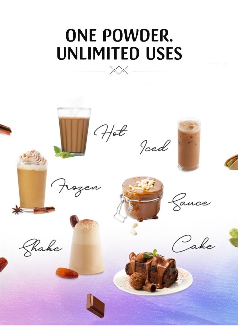 Just Chill Drinks Co. - Karak Chai Cardamom Tea Premix Immunity Booster 1000g - Image 1