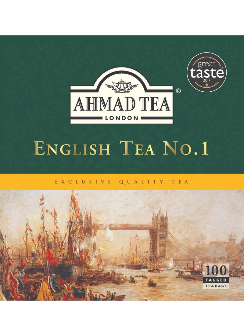 Ahmad Tea English Tea 100 Teabags (200g) - Image 2