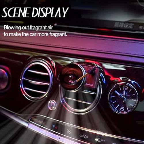 Maicican 12PCS Customizable Car Air Freshener Vent Clip, Pop Singer Album Cover Record Player Shape, Music Lover Gifts. (Fashion) - Image 3