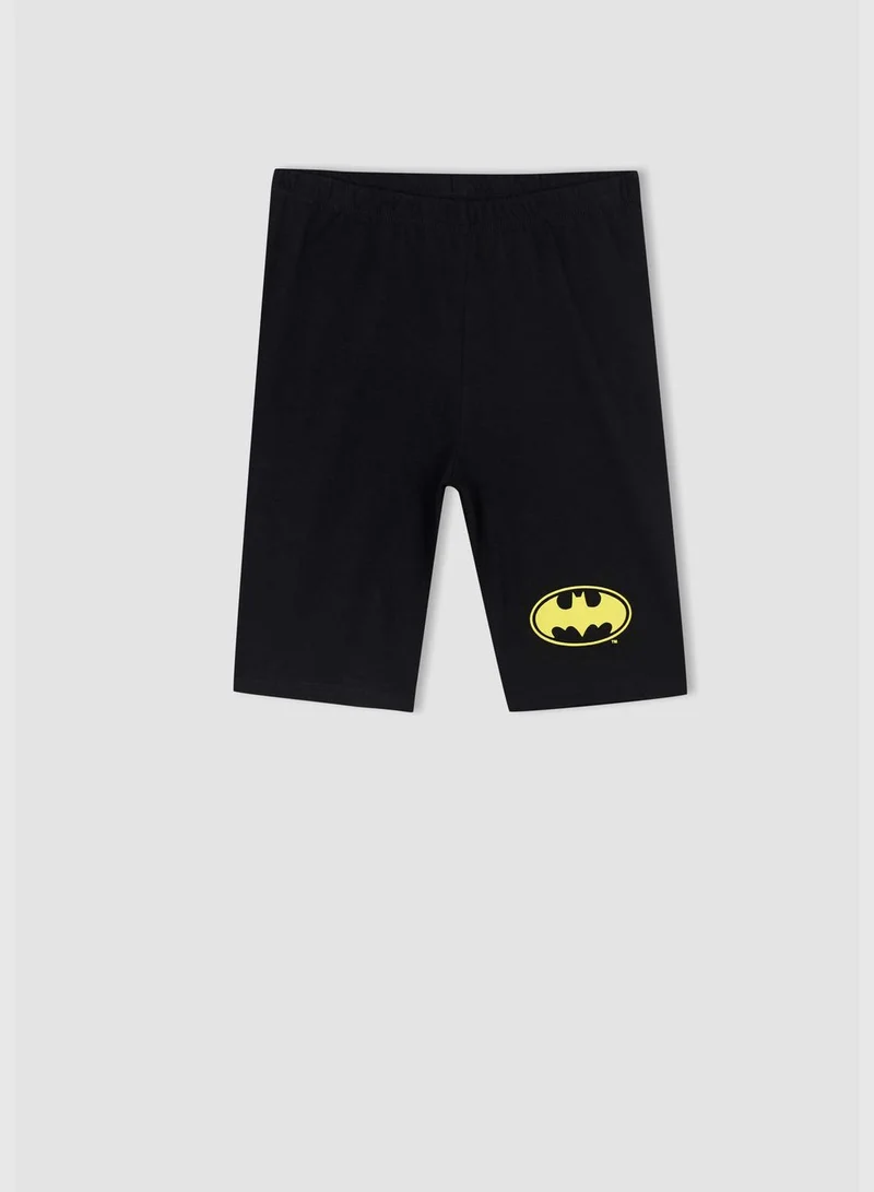 ديفاكتو Regular Fit Short Sleeve Batman Print Pyjama Set