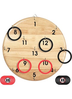 LENND Ring Toss Games for Adults and Kids Wall, Games for Indoor or Outdoor Family Fun Dorm Garage BBQ Beach Party Camping and Yard Games for All Ages  - Image 1