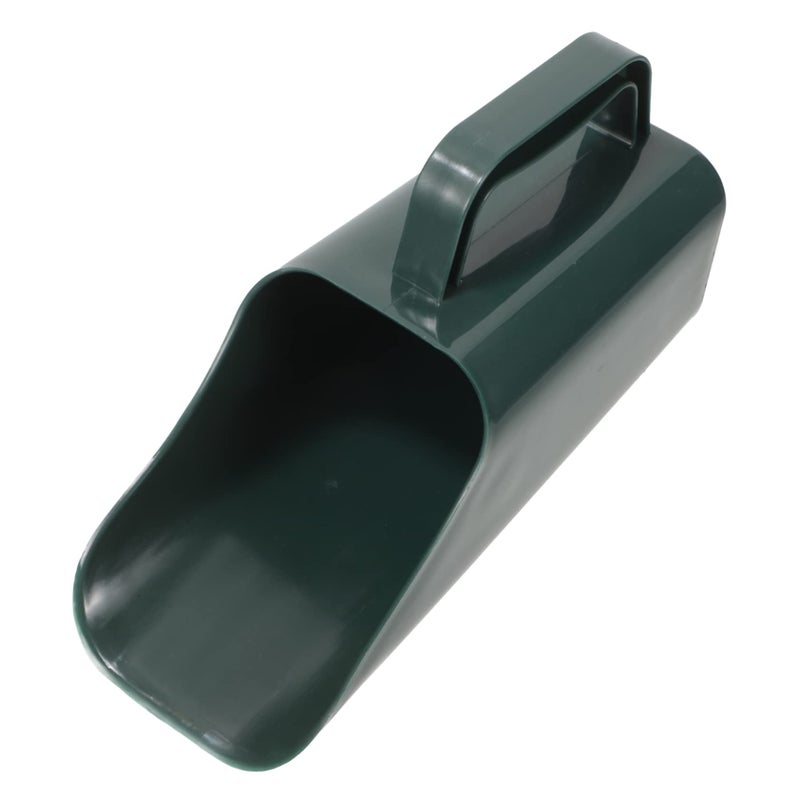 3pcs Small Garden Soil Scoops 22x12cm Dark Green Weatherproof Transplanting Tool for Bonsai and Succulents - Image 3