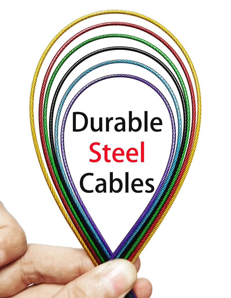 cuteDIY Circular Knitting Needles 16 Inch Set Round Metal Kit Size 13 10 8 6 2.5 0 (Etched US&mm, Color-Coded Cable, Smooth Join) - Image 3