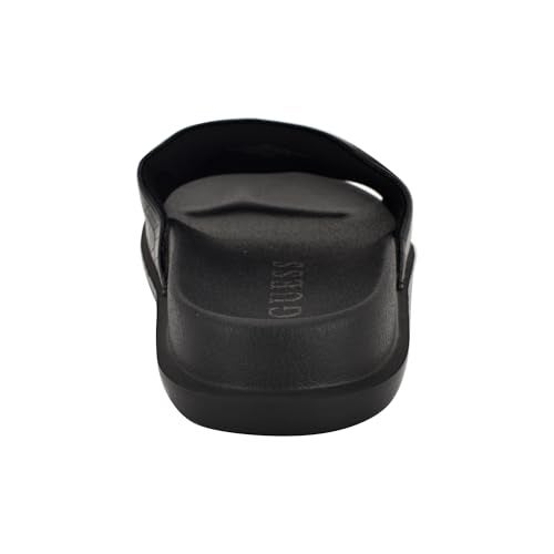 Guess Men's Vesper Slide Sandal, Black Croco 003, 9 - Image 3