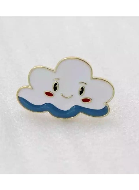Cloud Brooch