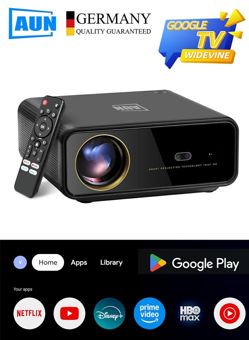 AUN U001 HD Smart Digital Projector Android 1080P 4K for Home Theater Gaming Business & Education - Image 1