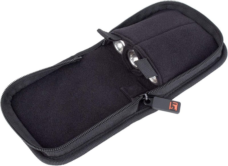 ProTec Trumpet/Small Brass Multiple (3-Piece) Nylon Mouthpiece Pouch with Zipper Closure, Model A219ZIP - Image 3