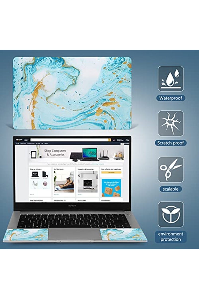 AORTDES ALAYRA Vast Ocean Laptop Skin Sticker 15.6 Inches Personalized Universal 12.1 13 13.3 14 15 15.4 Inches Netbook Skin Sticker Reusable Notebook PC Art Protector - Image 5