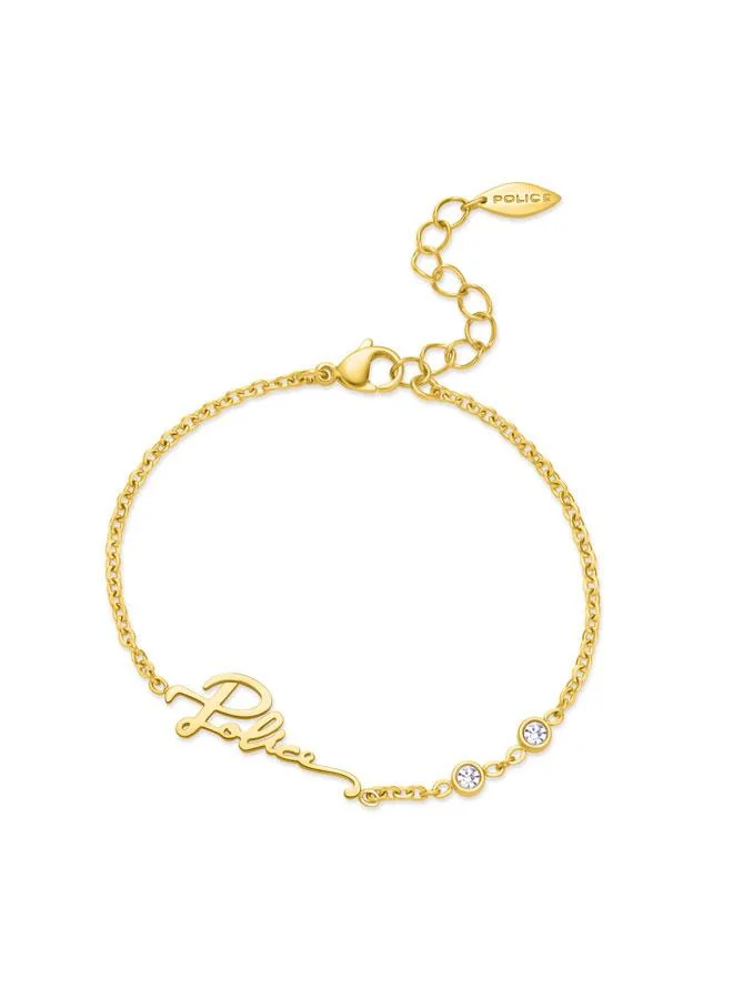 بوليس Petite Gold Plated Necklace, Bracelet, Earrings with Crystals Set Box for Women's