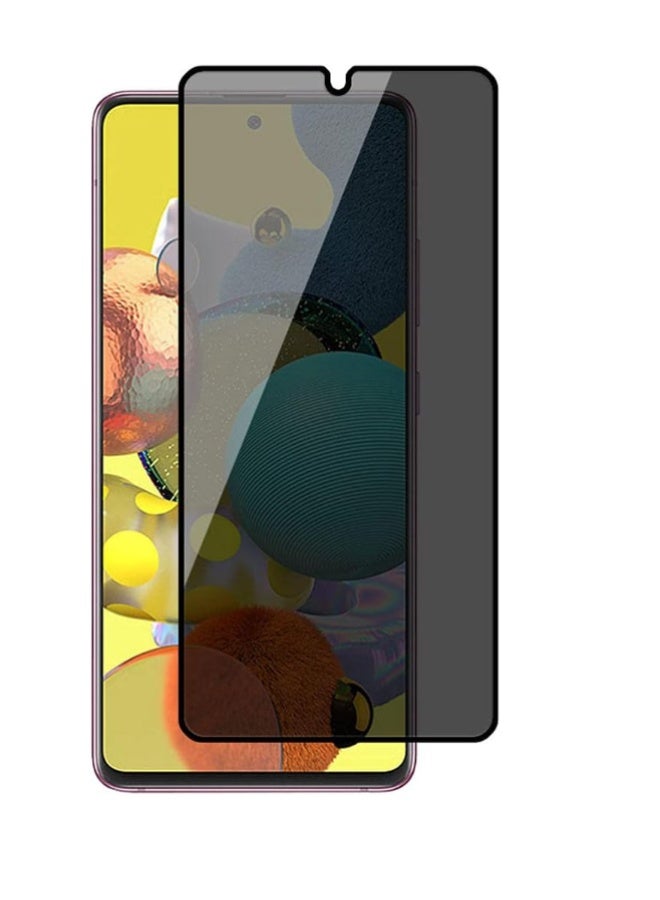 9H Tempered Glass Privacy Screen Protector for Samsung Galaxy  A20  Anti Scratch, Full Cover, Easy Install Spy Screen Protector - Image 2