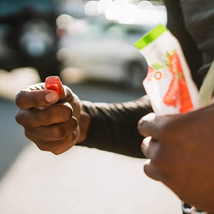 PROBAR - Bolt Organic Energy Chews, Strawberry, Non-GMO, Gluten-Free, USDA Certified Organic, Healthy, Natural Energy, Fast Fuel Gummies with Vitamins B & C (12 Count) - Image 3