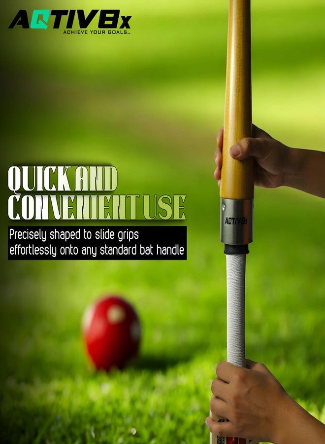AQTIV8x Cricket Bat Mallet with Cone Combo - Premium Standard Size Wooden Bat Knocking Mallet, Cricket Bat Wooden Mallet/Hammer for Bat Knocking - Image 2