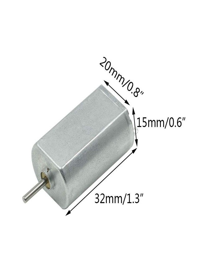 Hxchen DC3-6V 5000-18000RPM High Speed Magnetic Micro Motor for RC Hobby Aircraft - (2 Pcs) - Image 2