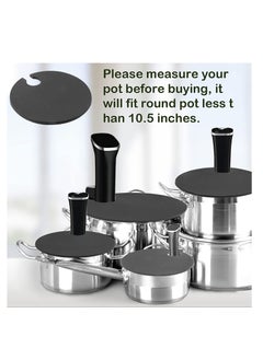 SYOSI Sous and Vide Lid Cooking Sous and Vide Cooker Prevent Water Evaporation and Retain Flavor for Stock Retain Moisture and Flavor  - Image 5