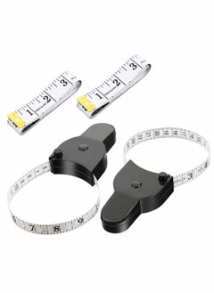 4 Body Measuring Tape 60 Inch Tape Measure, Measuring Tape Tailor Retract Measuring Tape Ergonomic Design Measuring Tapes and Soft Tape Measure for Tailor and Body Measurement