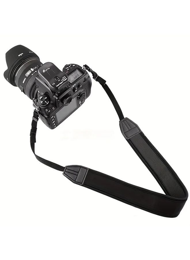 حزام الكاميرا العالمي السميك غير المنزلق، حزام الكتف القابل للتعديل المرن، مشبك تحرير سريع - Image 4