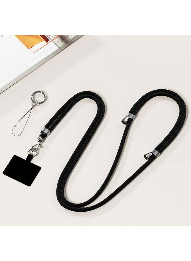 Universal Phone Lanyard with Adjustable Nylon Crossbody Strap for Most Smartphones - Image 1