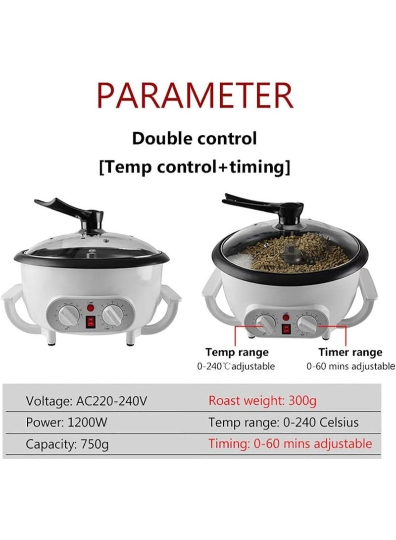 LC Electric Coffee Bean Roaster 750gm-800w - Image 2