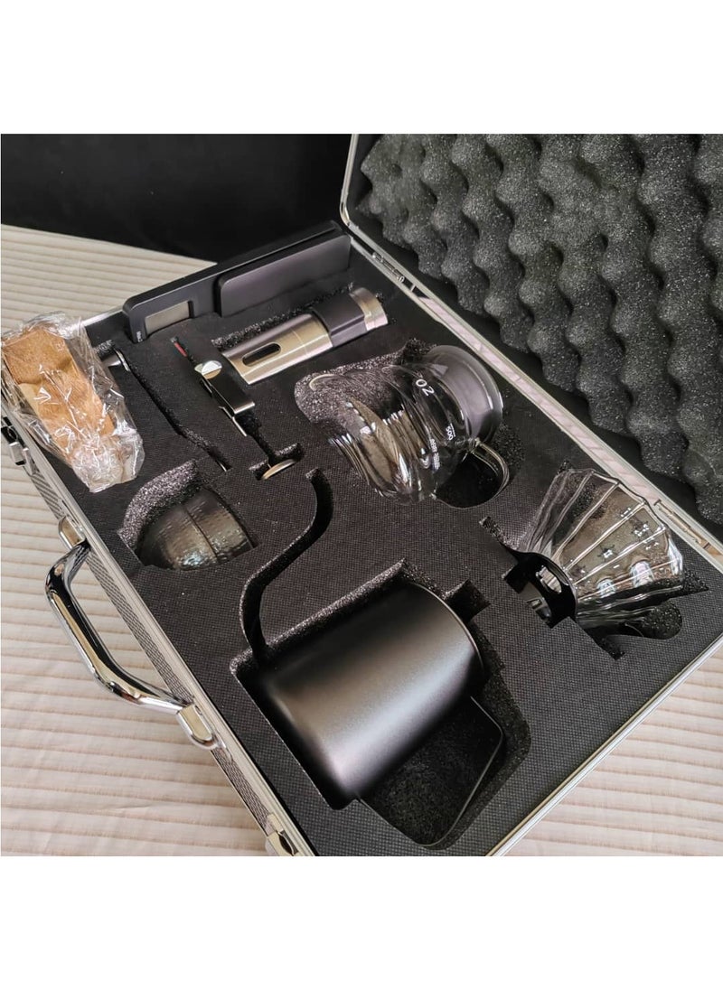 TRADE BAY V60 Pour Over Coffee Maker Set With a Briefcase, Size 02, Capacity 600ml  - Image 2