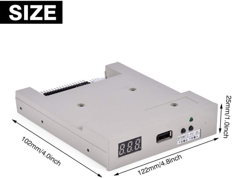 Socobeta SFRM72-FU-DL 720K 5V DC USB SSD Floppy Drive Emulator - Image 2