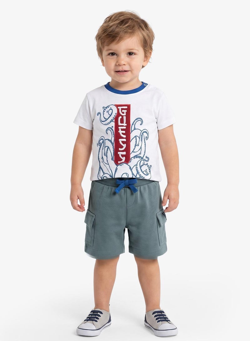 GUESS Infant T-Shirt And Shorts Set - Image 1