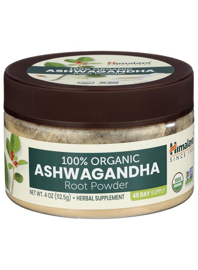 Himalaya Organic Ashwagandha Powder, Adaptogenic Superfood for Protein Shakes & Smoothies, 4 oz - Image 4