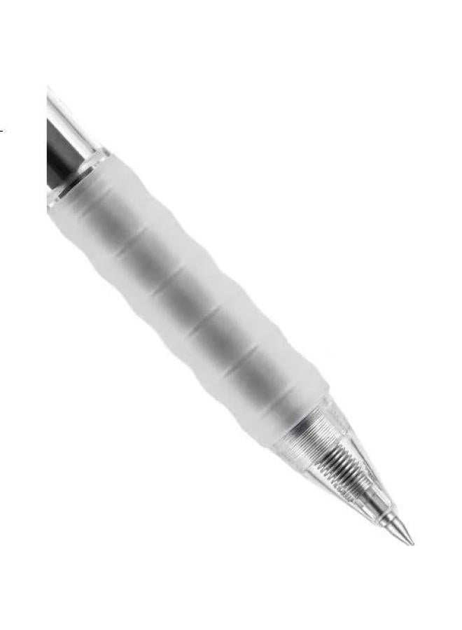 Aihao Gel Pen, 0.5Mm Bullet Tip, Retractable, For Students' Practice, Office Use, Signing, Ink Blue, 12 Pcs, Gp270 - Image 1