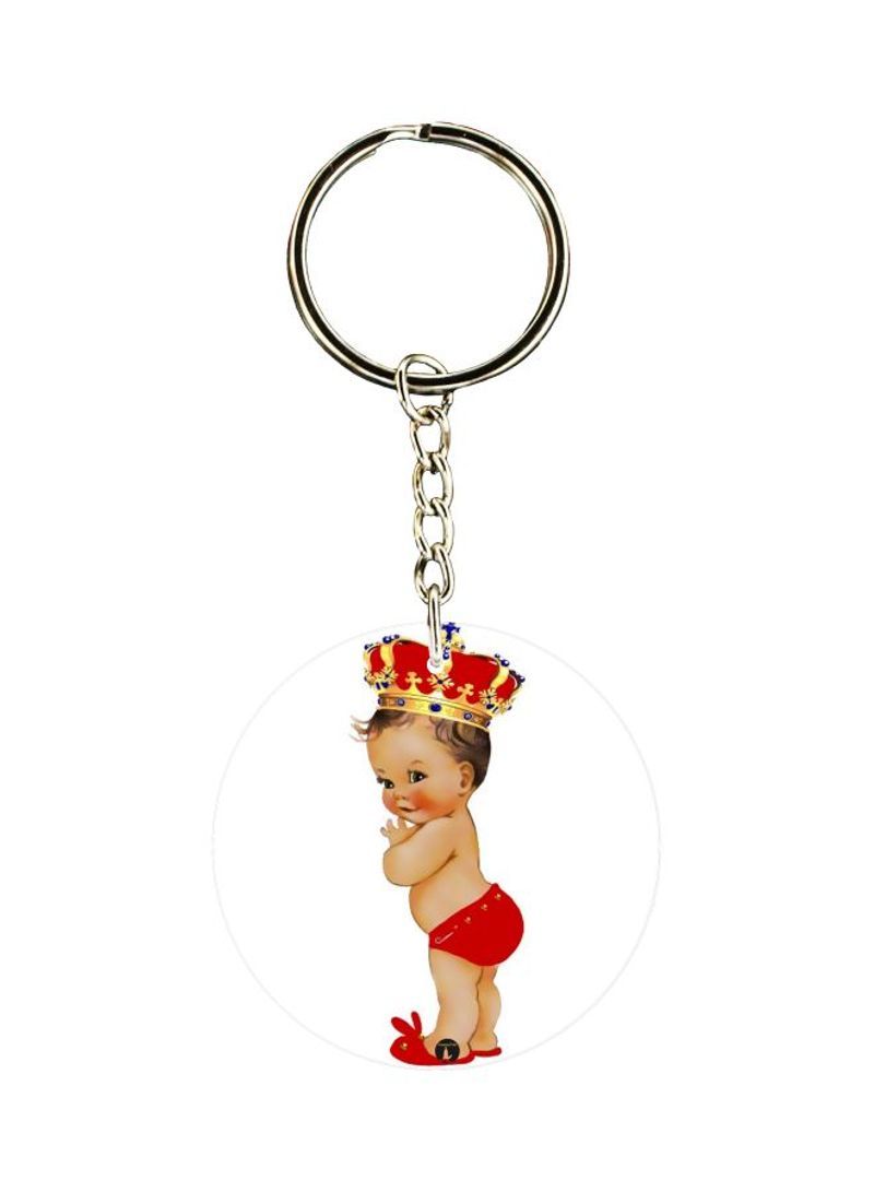 Baby Doll Printed Dual Sided Keychain