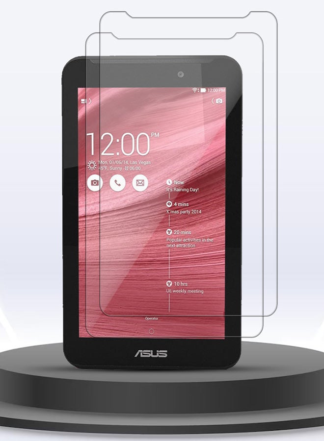 CATANES 2 Packs For Asus Fonepad 7 (2014) Tablet Screen Protector Anti-Glare 9H Hardness Tempered Glass Scratch Resistant HD Display Screen Protector - Image 3