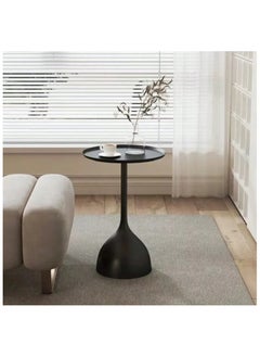 Crown Home Coffee Table, Simple Design Round Table, Space Saving Coffee Table for Living Room, Bedroom, Office  - Image 1