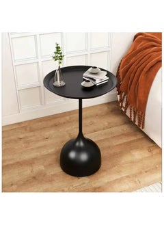 Crown Home Coffee Table, Simple Design Round Table, Space Saving Coffee Table for Living Room, Bedroom, Office  - Image 5