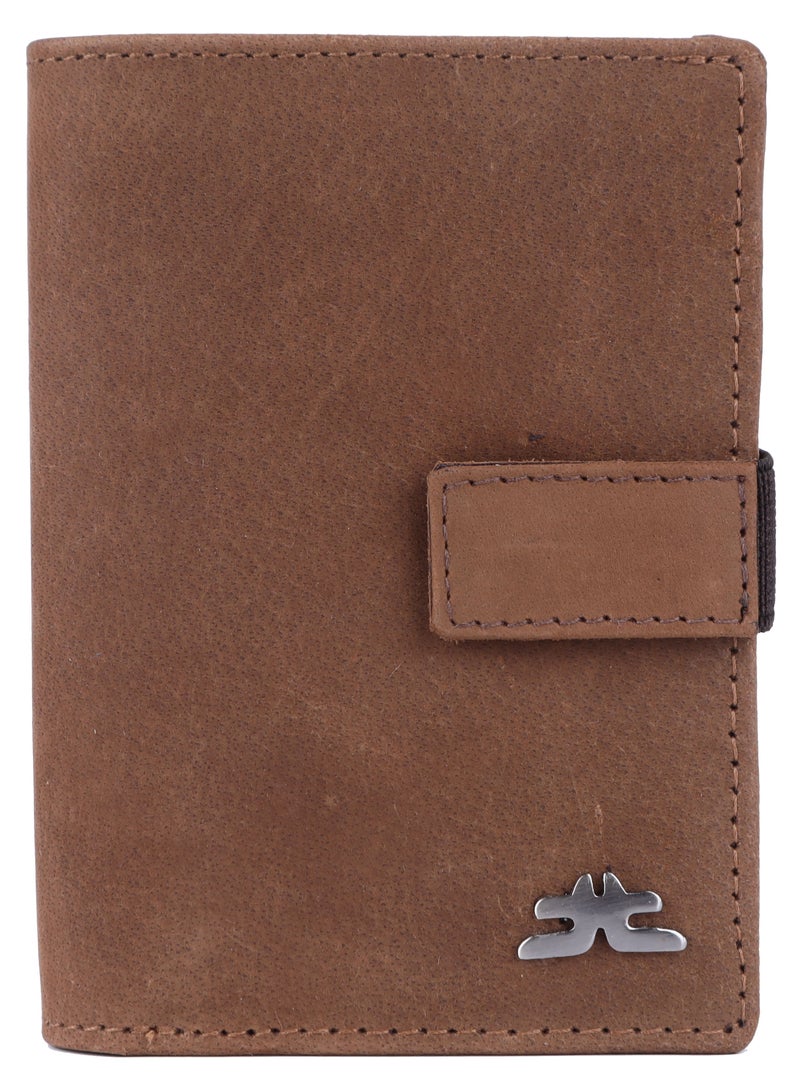 LAVERI LEATHER Laveri Genuine Leather Designer Card Holder Wallet With RFID Protection 4508M  - Image 1