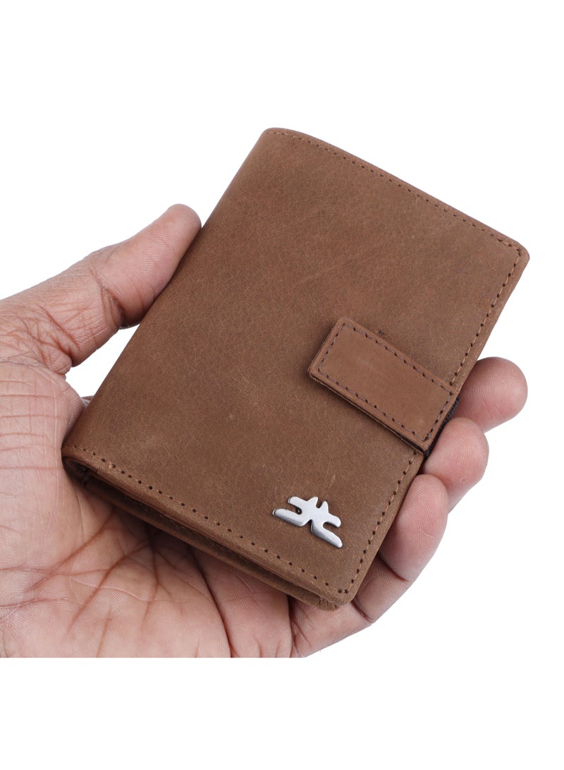 LAVERI LEATHER Laveri Genuine Leather Designer Card Holder Wallet With RFID Protection 4508M  - Image 4