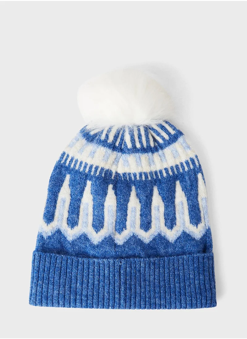 VERO MODA Pom-Pom Detail Beanie