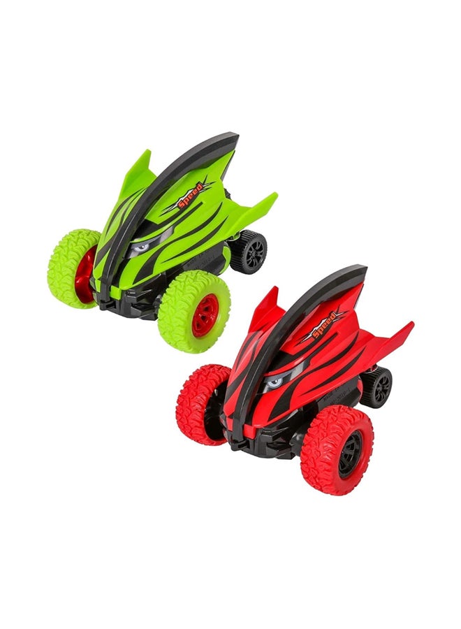 D-Power - Crazy Devil Fish Inertial Off-Road Shark Car - Purple | 360° Rotating Gyro, Anti-Collision, No Batteries Required | 3+ - Image 3