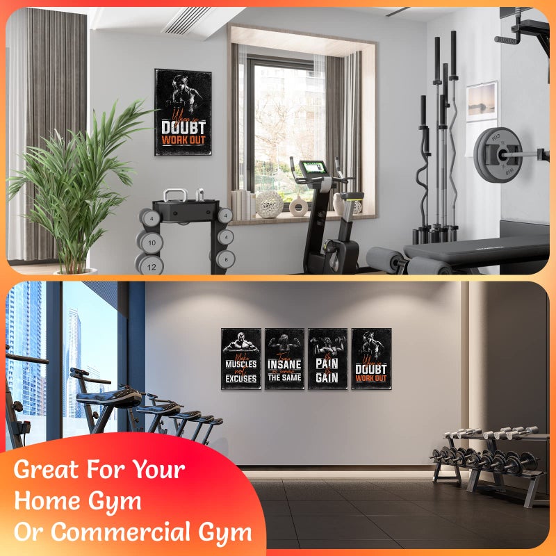 Throwback Traits Motivational Gym and Workout Posters - 11x17" (4 posters) â€“ Throwback Traits - Image 3