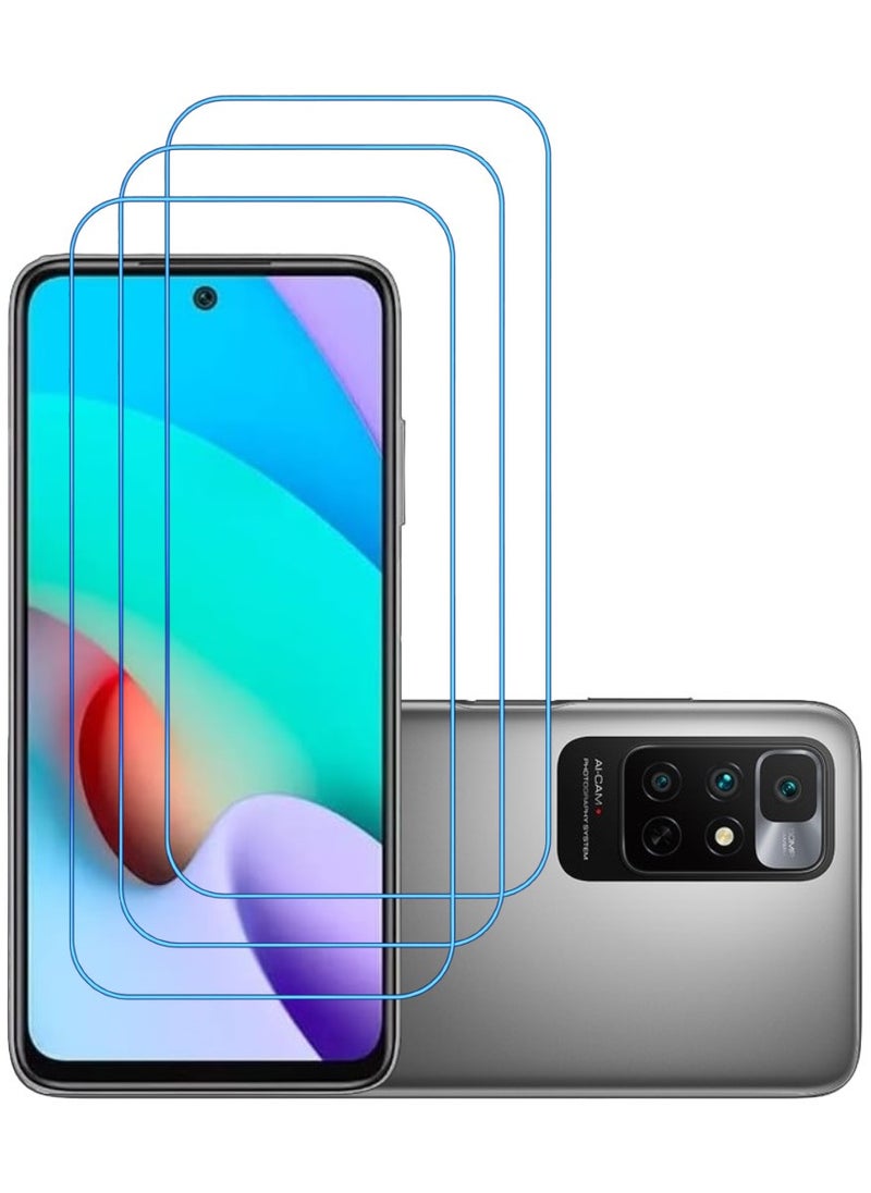 ACLIX 3 Pieces Antistatic ESD Dustproof Premium Quality High Definition Clear Tempered Glass Screen Protector Designed For Xiaomi Redmi Note 11 4G - Image 1