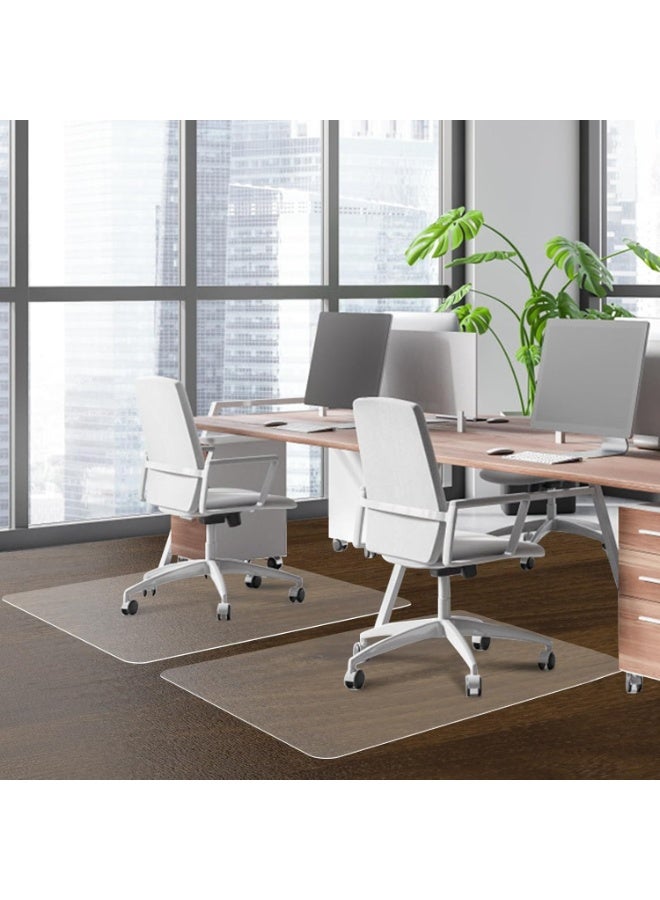 SHAREWIN Office Chair Underlay 120 x 150 cm - Floor Protection Mat Office Chair & Desk Chair Underlay with Non-Slip - Semi-Transparent Floor Mat Office Chair Underlay for Wood, Tiles & Hard Floors - Image 5