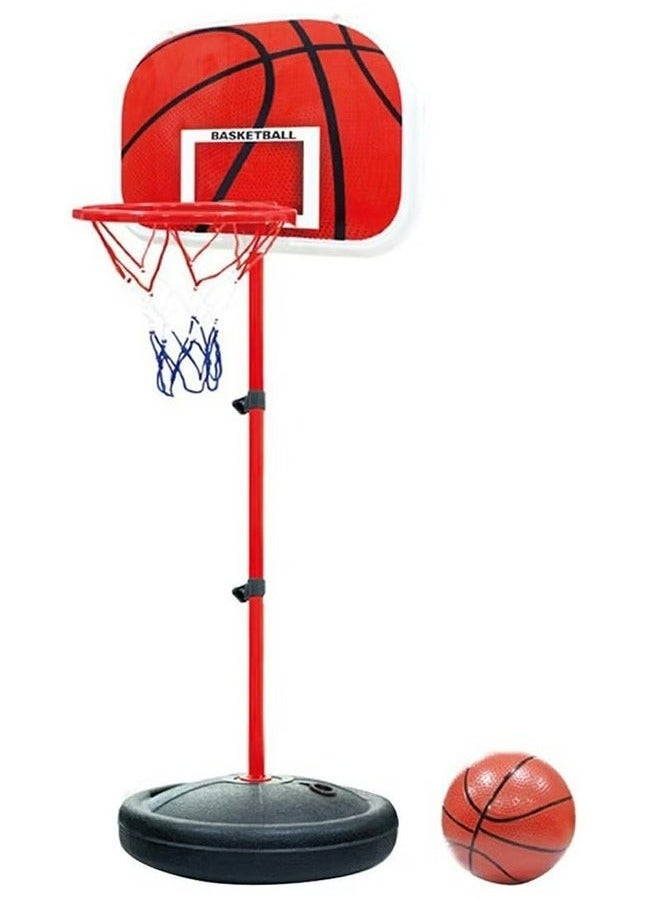 RollsTimi  Adjustable Children's Basketball Hoop,Basketball Portable Board,Children's Toys - Image 1
