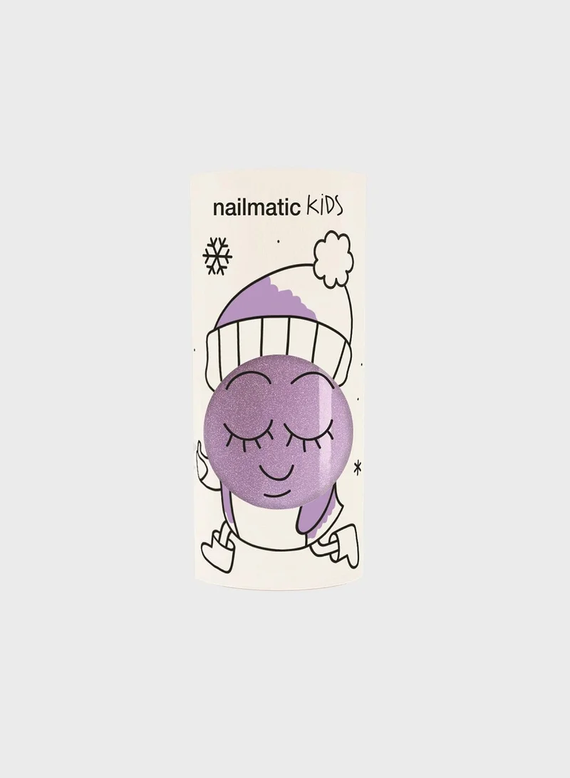 Nailmatic Kids Water-Based Nail Polish- Lilac (Glitter & Shimmer)