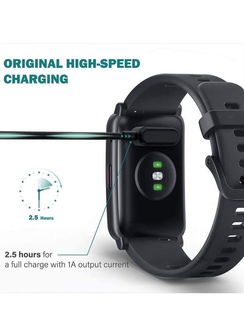 ELTRAZONE Charger Compatible with Huawei Watch Fit Mini, Honor Band 6, Huawei Band 6 7, Huawei 4X, Honor Watch ES - Magnetic USB Charging Cable 3.3ft 100cm - Smartwatch Accessories - Black - Image 4