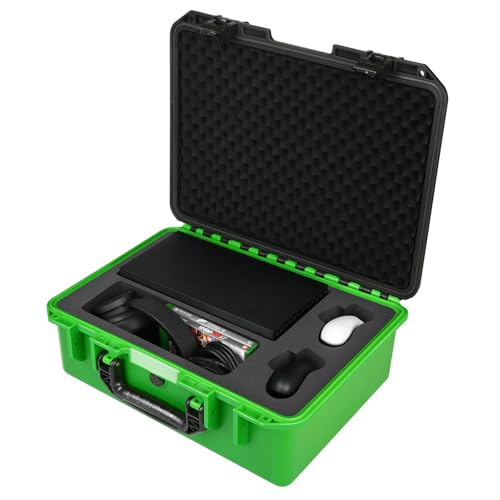 YETEETH Storage Case for Xbox Series X Console: Hard Shell Travel Cases Custom Foam Fits for Xbox Console, Controllers, Headset, Charger and Accessories, IP67 Waterproof Series X Carrying Cases (Only Case) - Image 1