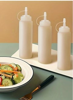 ketchup bottles . sauce bottles . plastic squeeze bottles . condiment squeeze bottles . 236ml squeeze bottle . mayo bottle dispenser . food prep bottles . oil squeeze bottle . salad dressing bottle . reusable plastic bottles for sauces . kitchen condiment bottles . plastic squeeze containers . clear squeeze bottle set . condiment bottles for restaurant use . refillable sauce bottles