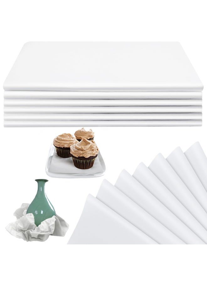 RYKOMO 100 Sheets 15 x 20 Inch Acid Free Tissue Paper for Storage, Unbuffered No Acid Paper White Tissue Paper Large Wrapping Paper Bulk for Preserving Clothing Storage Gift Present Bag Wrap - Image 1