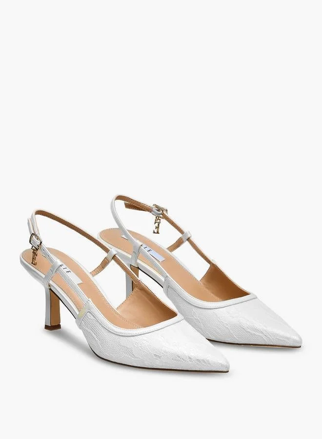 ELLE Women Lace Textured Shoes Ramadan Collection