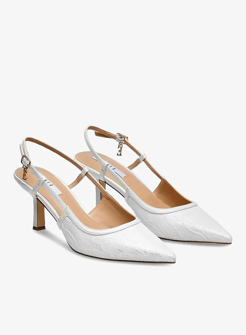 ايل Women Lace Textured Shoes Ramadan Collection