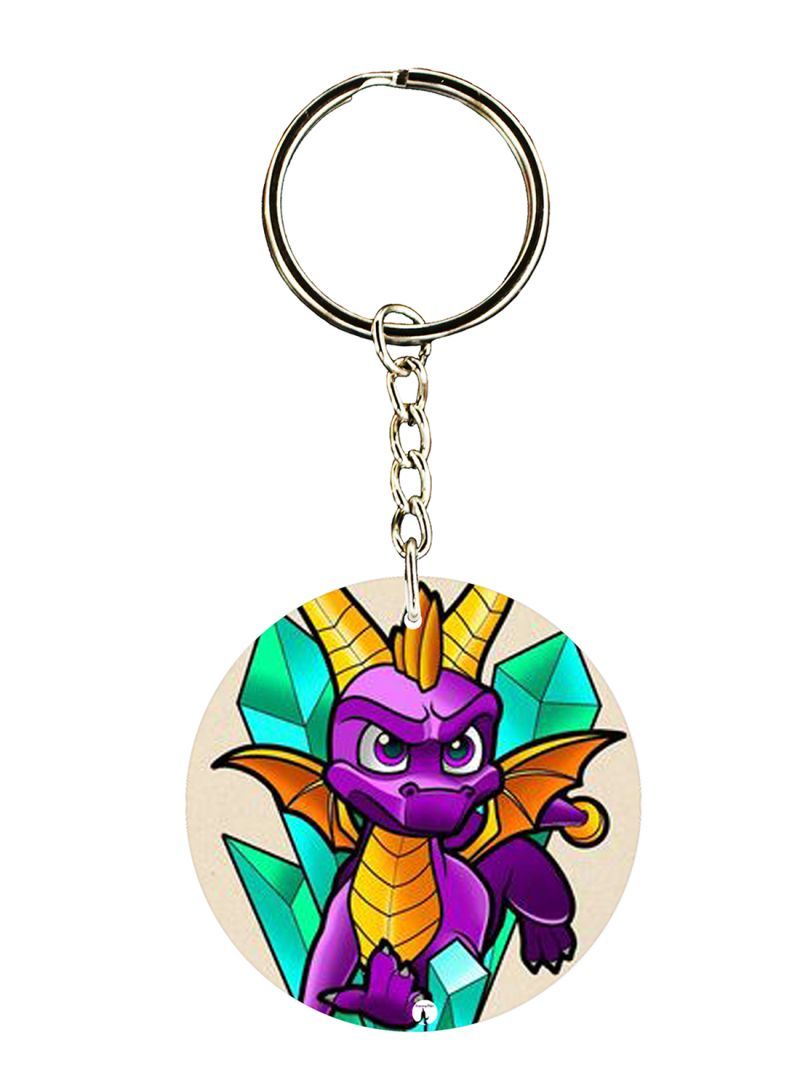 RKN Spyro Printed Keychain