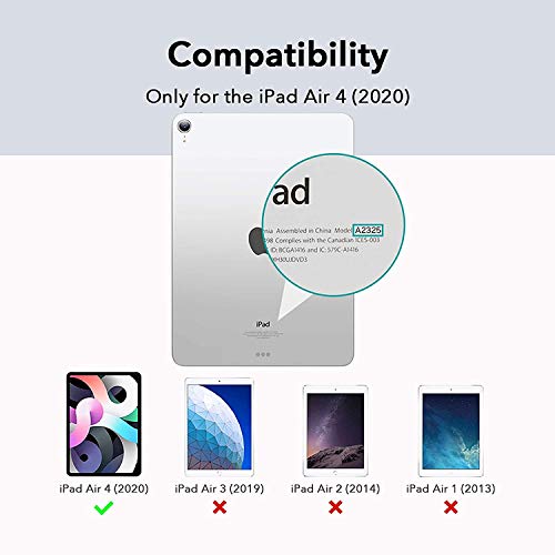 MOCA Case for New iPad Air 11 2024 Case 6th Generation M2 iPad Air 5 5th / Air 4 4th Generation Cover 10.9'' 2022/2020 [Soft Back] Auto Wake & Sleep - Image 2