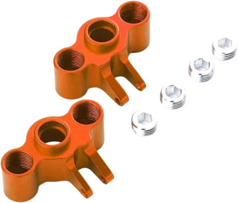 Aluminum Alloy Steering Knuckles Hub Carrier Block For Slash 1 16 RC Car Sky Blue - Image 1