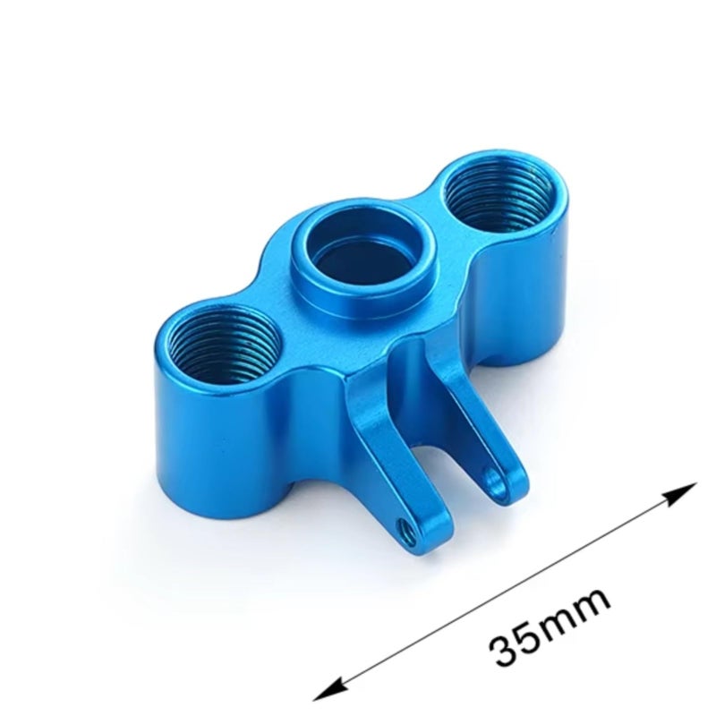 Aluminum Alloy Steering Knuckles Hub Carrier Block For Slash 1 16 RC Car Sky Blue - Image 3